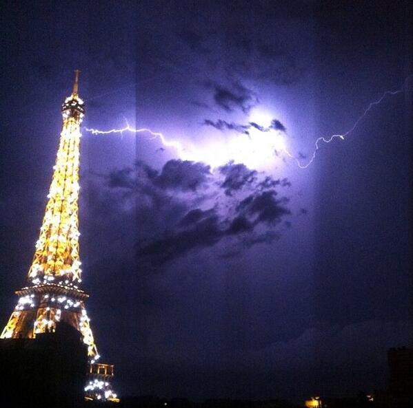 Paris orage 8 juin 2014