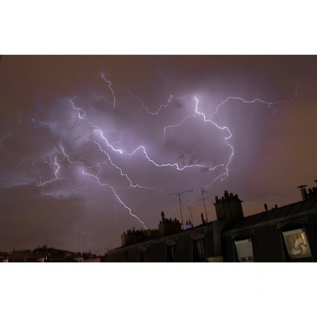 éclair orage 8 juin 2014